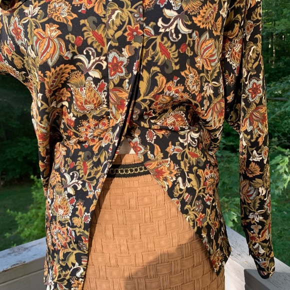 VINTAGE NICOLA Paisley Blouse - Picture 4 of 8